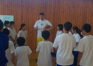 「長野市立東北中学校」国際交流活動に参加してきました 信州ブレイブウォリアーズ