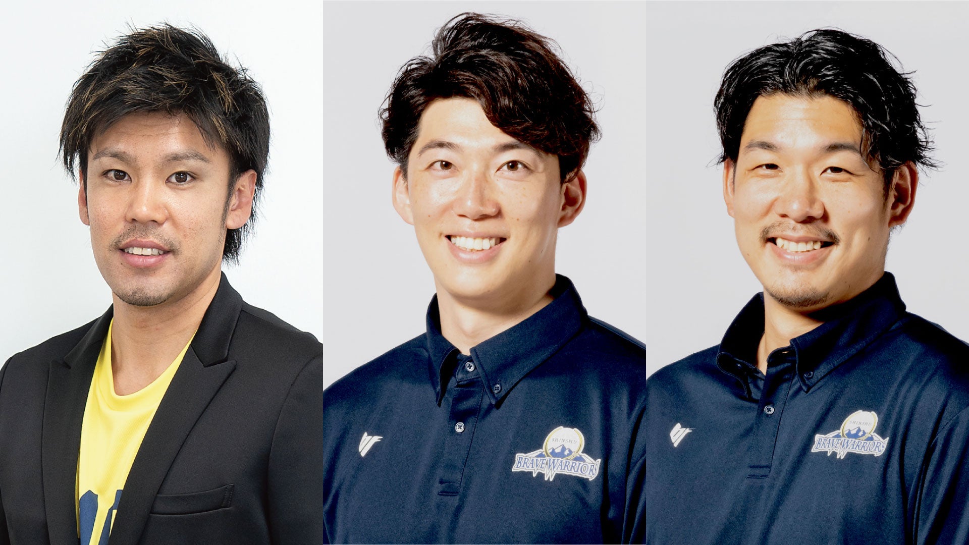 齊藤 洋介、齋藤 崇人、佐藤 託矢 202324シーズン契約継続のお知らせ 信州ブレイブウォリアーズ