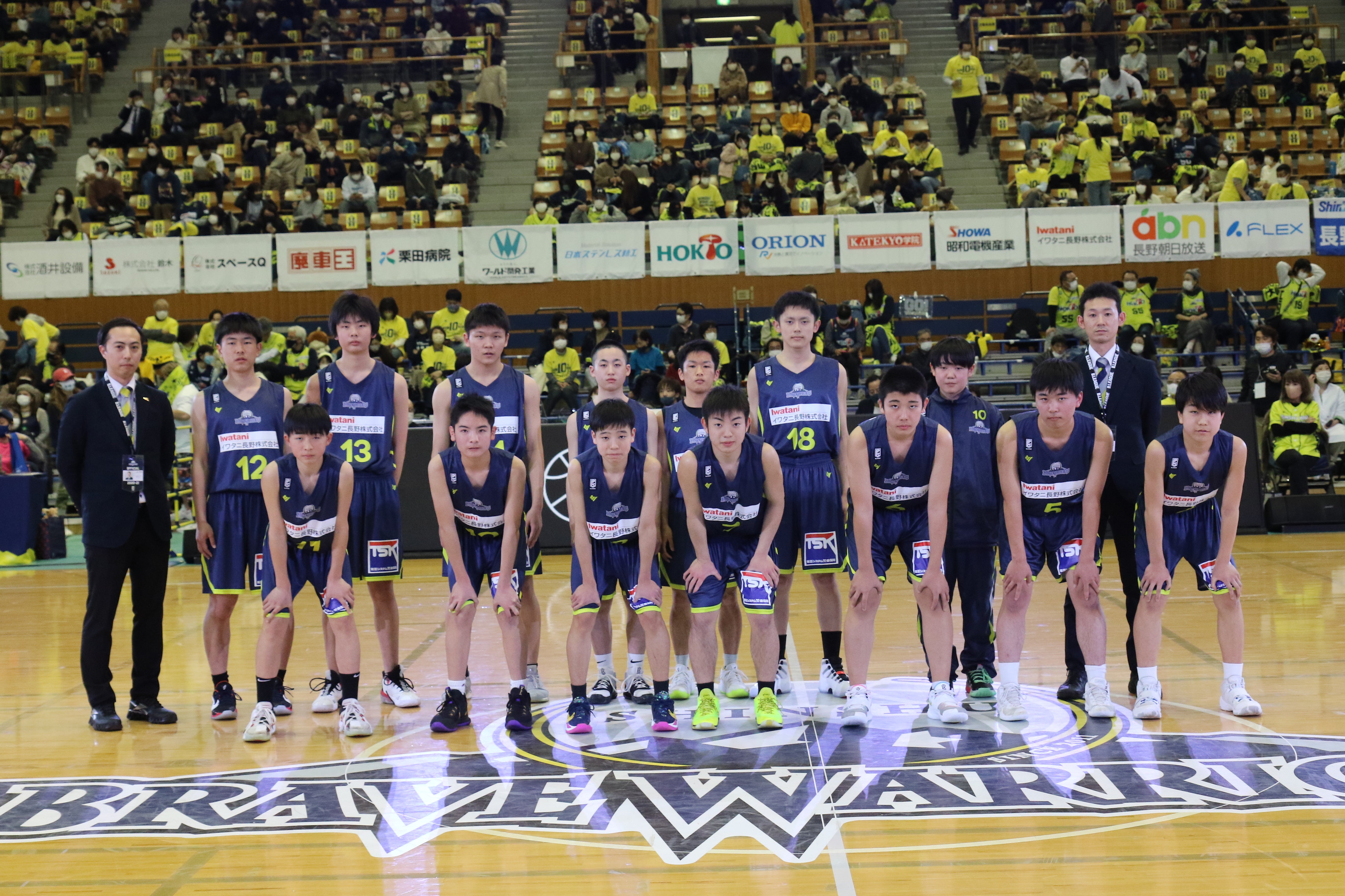 U15 B League U15 Championship 21 出場のお知らせ 信州ブレイブウォリアーズ